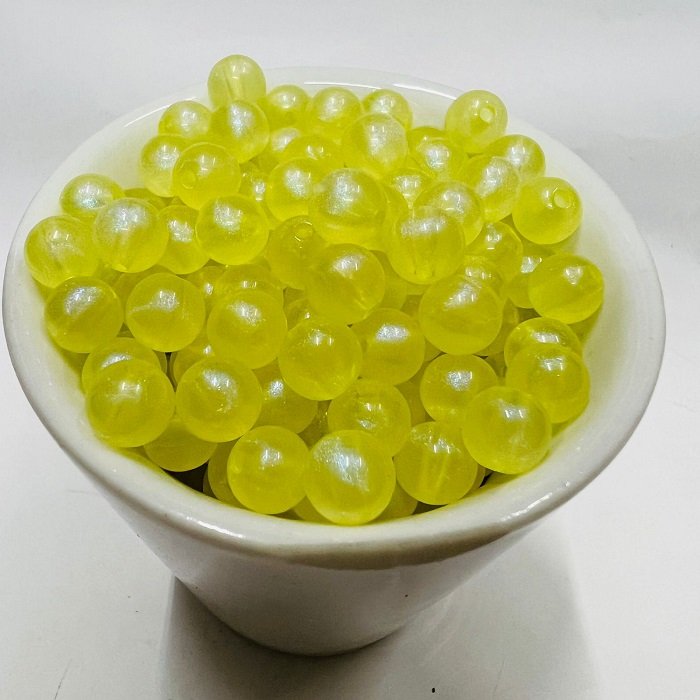 BOLA ACRILICA PEROLADA 8MM