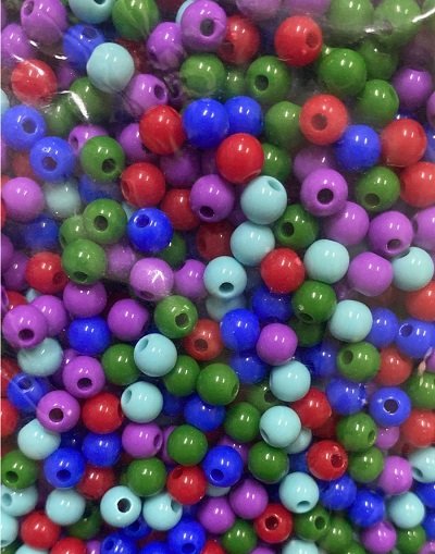 Bola Acrilica Envernizada 6mm