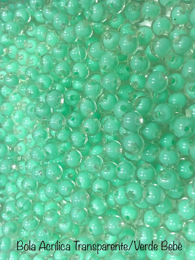 Bola Acrilica Transparente 8mm