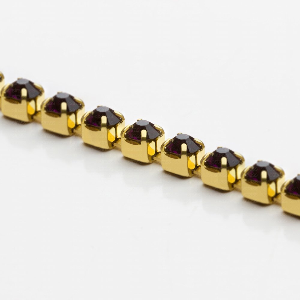 Rolo Corrente De Strass Pp14 Ss6 ( 580 Gr )