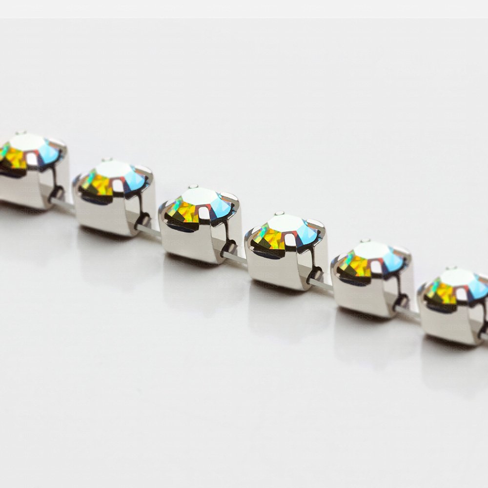 Rolo Corrente De Strass Pp18 Ss8 ( 685 Gr )