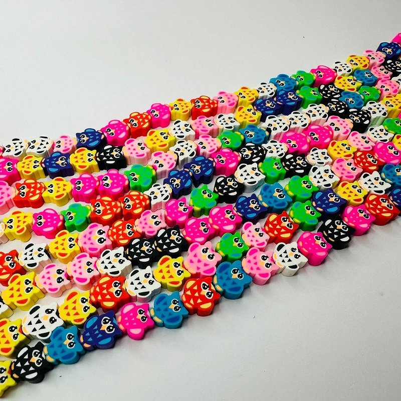 Fimo Emborrachado Entremeio Infantil Coruja