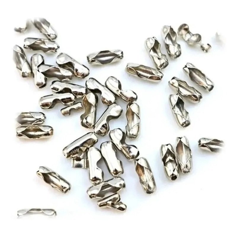 Fecho Canoa 7x3mm Para Corrente De 2mm - NÍquel 10.000 Unid