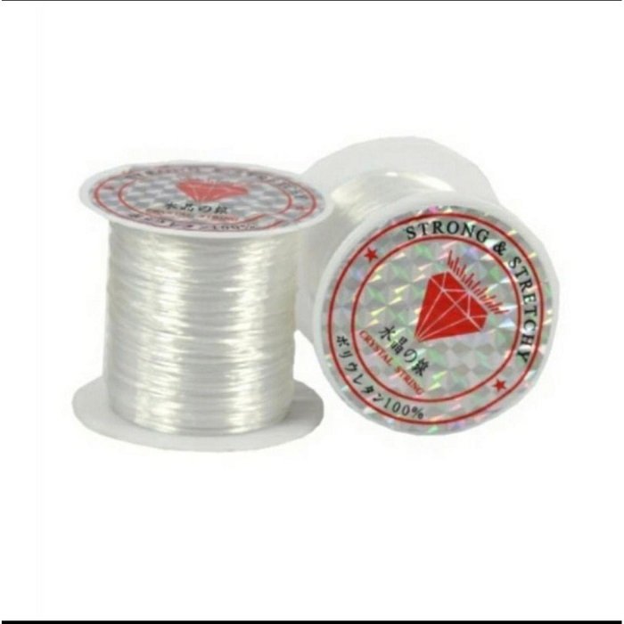 Kit Fio De Fibra Elastica Strech 1mm 25 Unidades