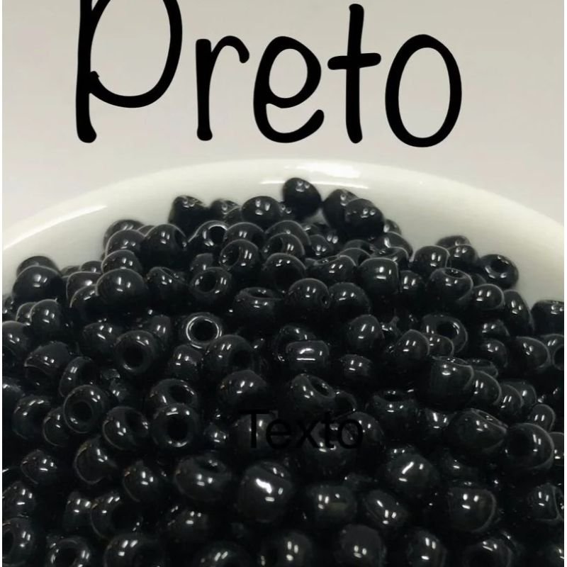 Miçanga De Vidro 3mm (8/0) Para Artesanato
