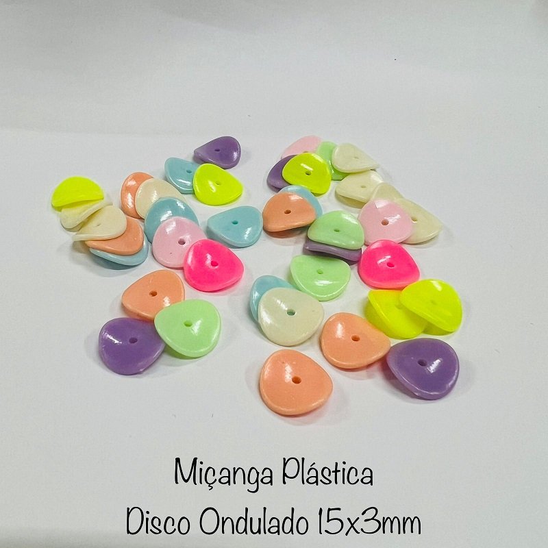 MiÇanga Plastica Disco Ondulado 15x3 